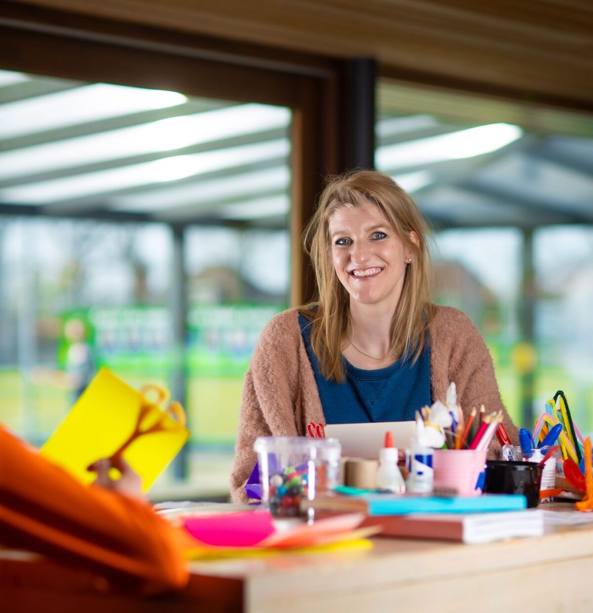 Knutselen met Michelle bij Kidsclub Oranjepark!